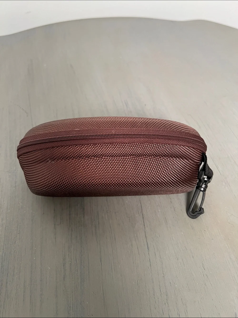Maui Jim Brown Textured Hard Sunglasses Case